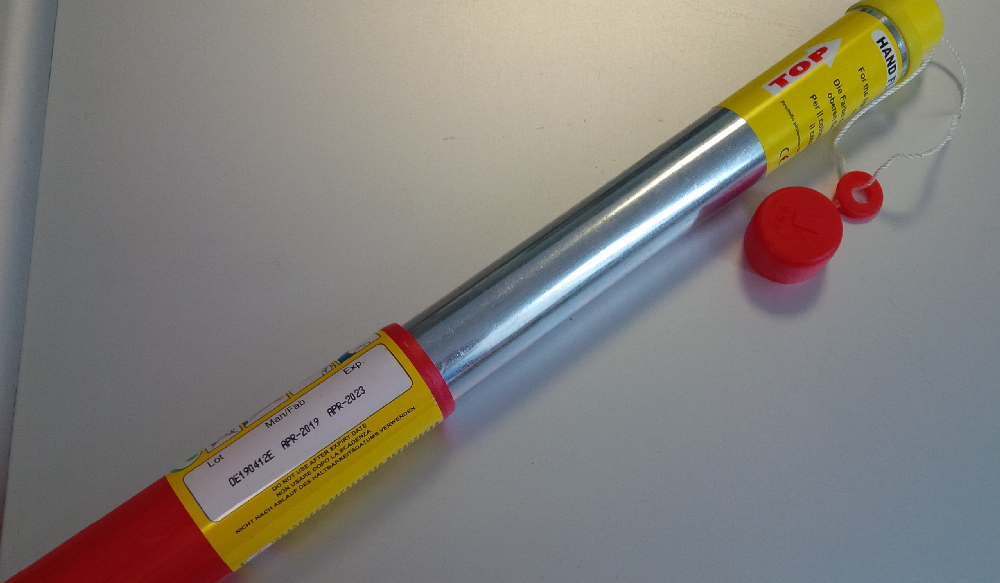 Magnesiumfackel teleskopierbar