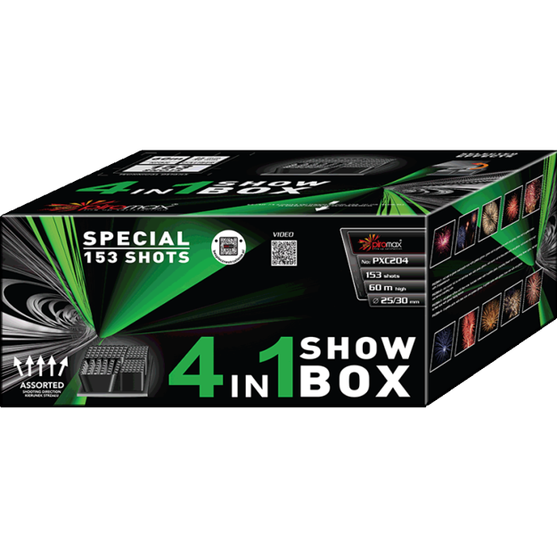 4 in 1 Showbox 153 Shots